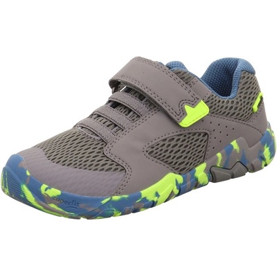 Superfit detská celoročná obuv Barefit Trace 1-006030-2500 sivá
