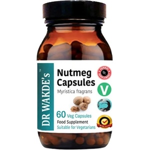 Dr Wakde's Индийско орехче, 60 капсули, Dr Wakde's (PH063 (338693))