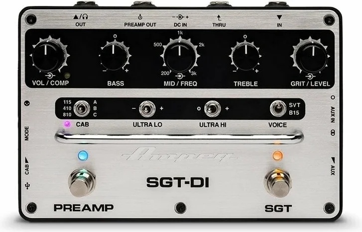 Ampeg SGT-DI Ефекти за бас китари