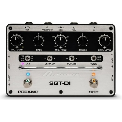 Ampeg SGT-DI Ефекти за бас китари