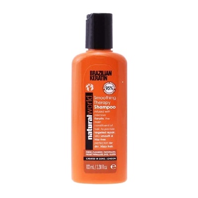NATURAL WORLD Brazil keratin Šampon NTWHS100BRK 100 ml