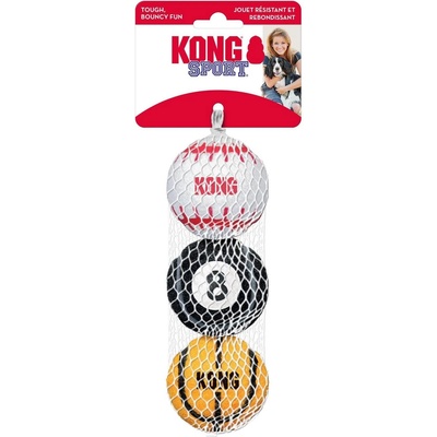 KONG Sport Balls Small - Кучешка играчка - здрави топки за игра , различни цветове 8.5 см