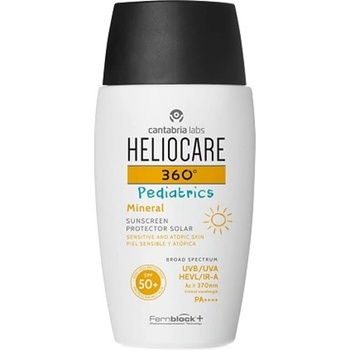 Heliocare 360° Pediatrics Mineral слънцезащитен продукт spf 50+ за деца 50 мл