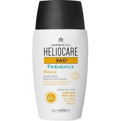 Heliocare 360° Pediatrics Mineral слънцезащитен продукт spf 50+ за деца 50 мл