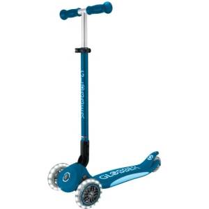 Globber детска сгъваема тротинетка Elite Lights Deep Blue (439-601-3) Тротинетка, скутер