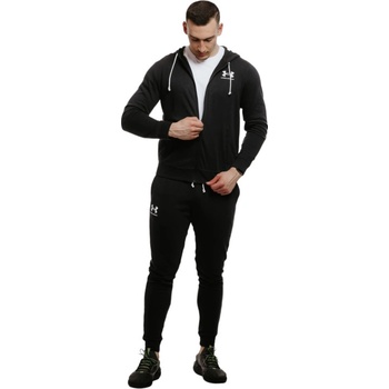 Under Armour s kapucňou UA Rival Terry LC FZ-BLK 1370409-001