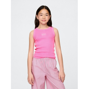GAP Детски ребрест потник с лого GAP GAP | Rozov | Момичешки | 116/122
