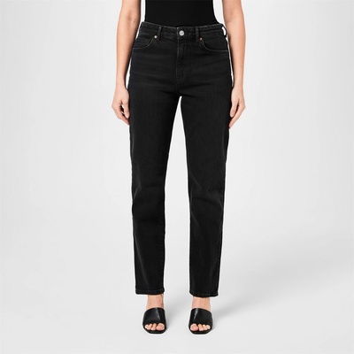 French Connection Дънки French Connection Women's Palmira Fit Straight Leg Jeans - Washed Blac