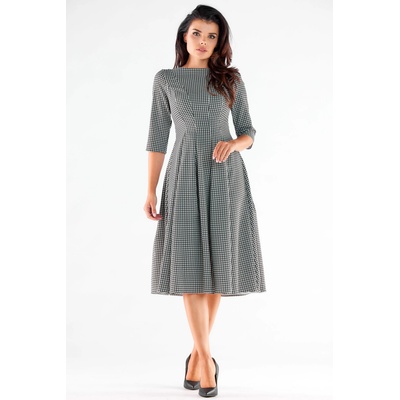 Awama Woman's Dress A519 šedá