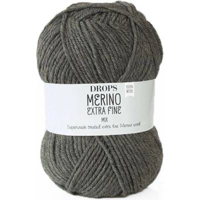 Příze DROPS Merino Extra Fine mix 06 - hnědá