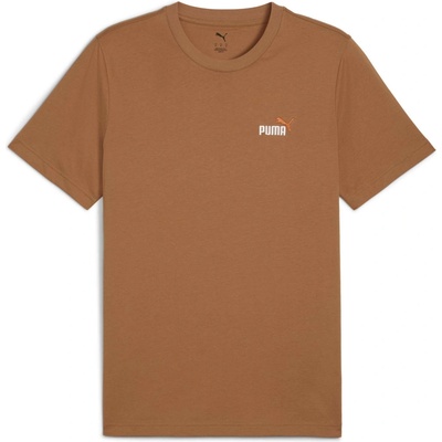 Puma Eessentials 2 color small no 1 logo hnedé biele