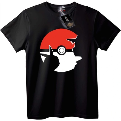 NOONEBRAND Тениска Pokémon Poké Ball - 2XL, Black