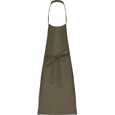 Kariban Dlouhá zástěra Domestic světlá khaki