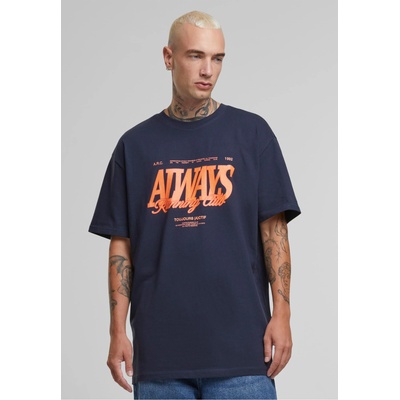 Mister Tee Тениска Always Running Oversize Tee navy XXLUB-MT3531-00155 - Тъмносив, размер XL