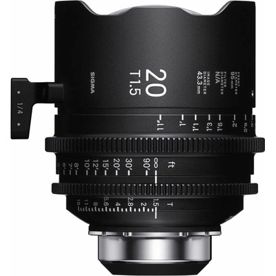 SIGMA CINE 20/T1.5 FF F/AP2 METRIC iTechnology pro Arri PL