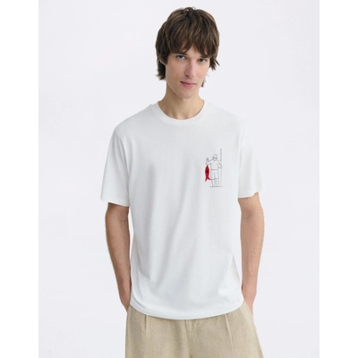Thinking MU Fisherman Zach Tee White