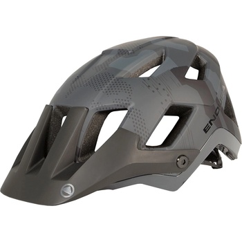 Endura Hummvee Plus MTB Helmet - Grey Camo