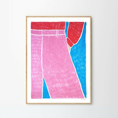 Moikka Plagát Masculin Féminin by Léa Coubray 50x70 cm