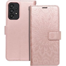 Pouzdro Forcell MEZZO Book SAMSUNG Galaxy A33 5G mandala zlato růžové