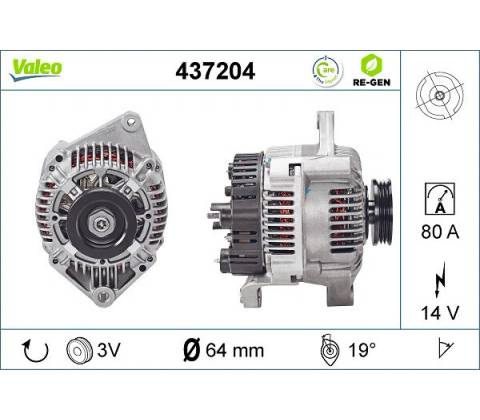 generátor VALEO 437204