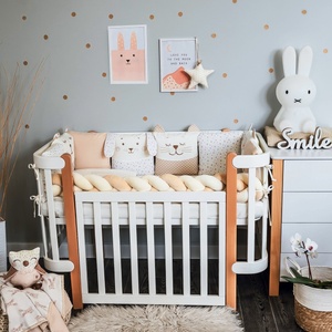 Veres Бебешки спален комплект VERES Smiling animals beige