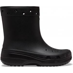 Crocs Гумени ботуши Crocs Classic Rain Boot Wellington boots - Black - размер M11 (US) (031-0112-0218)