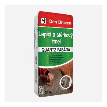 Den Braven QUARTZ FASÁDA lepicí a stěrkový tmel 25 kg