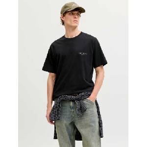 JACK & JONES Тениска jormontauk aop back tee ss crew neck sn (122921484944371)