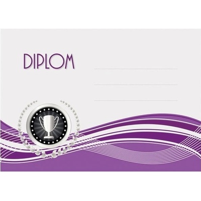 Diplom A5 Fialový BD051