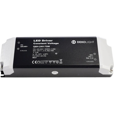 Deko Light Basic CV napájecí zdroj pro LED konstantní napětí 75 W 3100 mA 24 V 1 ks