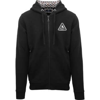 Aquascutum Суичър Aquascutum Men's Zip Hoodie - Black