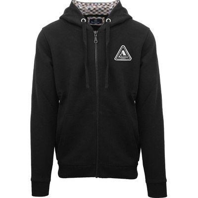 Aquascutum Суичър Aquascutum Men's Zip Hoodie - Black