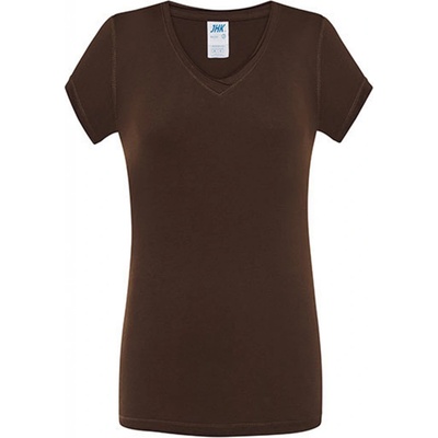 Dámské V-Neck Sicilia Čokoládová
