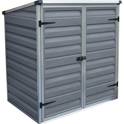Palram hliníkový box na odpadky/ úložný box Voyager 90 x 139 x 147 cm tmavo šedý