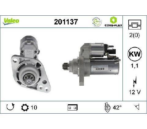 Startér VALEO 201137