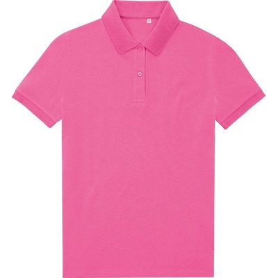 B&C My Eco Polo 65/35 /women Dámske piqué polo ružová lotus