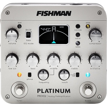 Fishman Platinum Pro EQ Предусилвател и Rack усилвател (PRO-PLT-201)