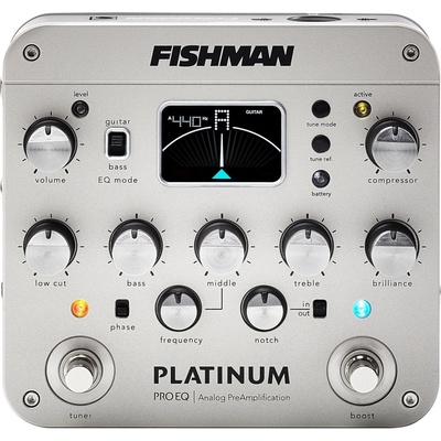 Fishman Platinum Pro EQ Предусилвател и Rack усилвател (PRO-PLT-201)