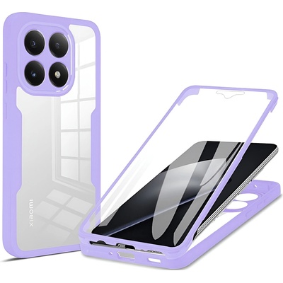 Techsuit Калъф 360° + протектор - Techsuit ColorVerse - Xiaomi 15T - Лилав