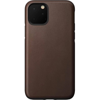Nomad Leather Rugged Case - кожен (естествена кожа) кейс за iPhone 11 Pro (кафяв)