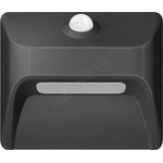 Immax 08307L - LED презареждаемо осветление за стъпала със сензор STEP LIGHT 0, 3W/3, 7V 2200 mAh IP53 черно (IM1561)