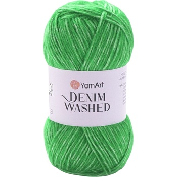 YARNART Denim Washed 909 Dark Green Плетива прежда (Denim Washed 909)