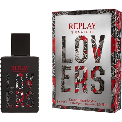 Replay Signature Lovers toaletní voda pánská 30 ml