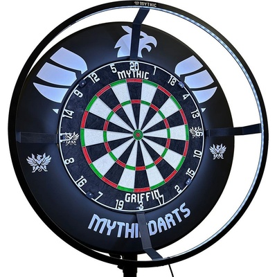 MythicDarts LED osvětlení sisalového terče – Zboží Mobilmania