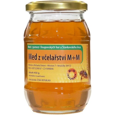 Včelařství M+M med světlý 450 g