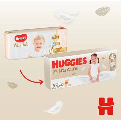 HUGGIES Elite Soft 5 15-22 kg 50 ks