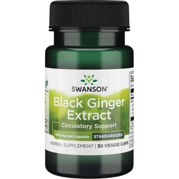 Swanson Black Ginger Extract 100 mg [30 капсули]