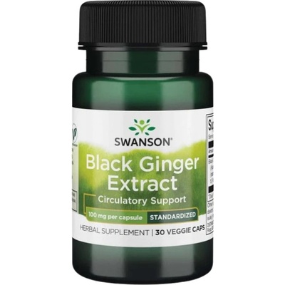 Swanson Black Ginger Extract 100 mg [30 капсули]