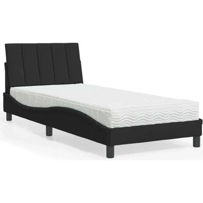 vidaXL 11461.3208564 Postel s matrací Hanko černá samet