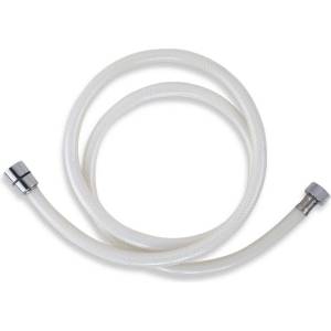 Novaservis - Душ-маркуч, 150 см, бял PVC/155, 1 (PVC/155,1)